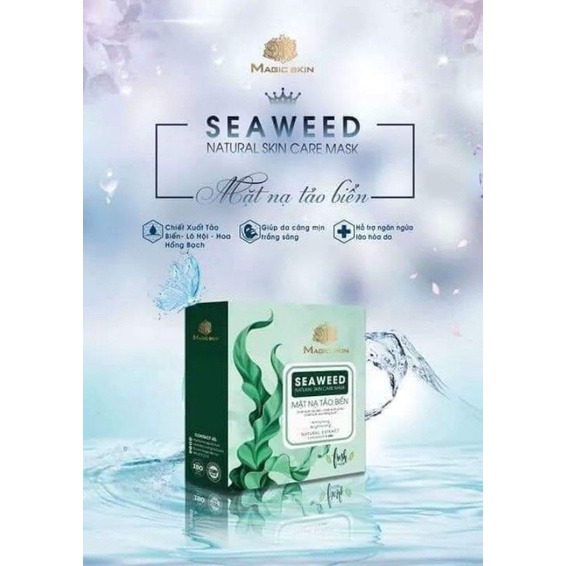 Mặt nạ, Mặt nạ tảo biển MAGIC SKIN 8ml 1goi