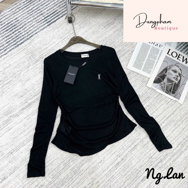 Áo thun giấy YSL - Dungpham.Bourtique