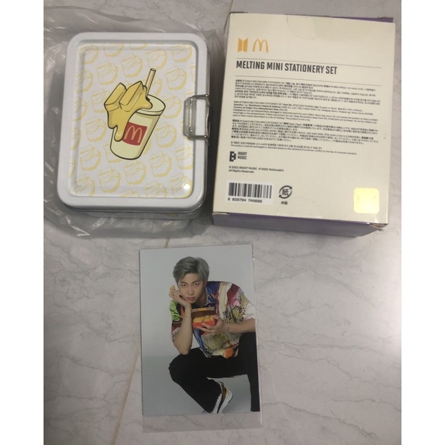 Merch BTS Mcdonald kèm card