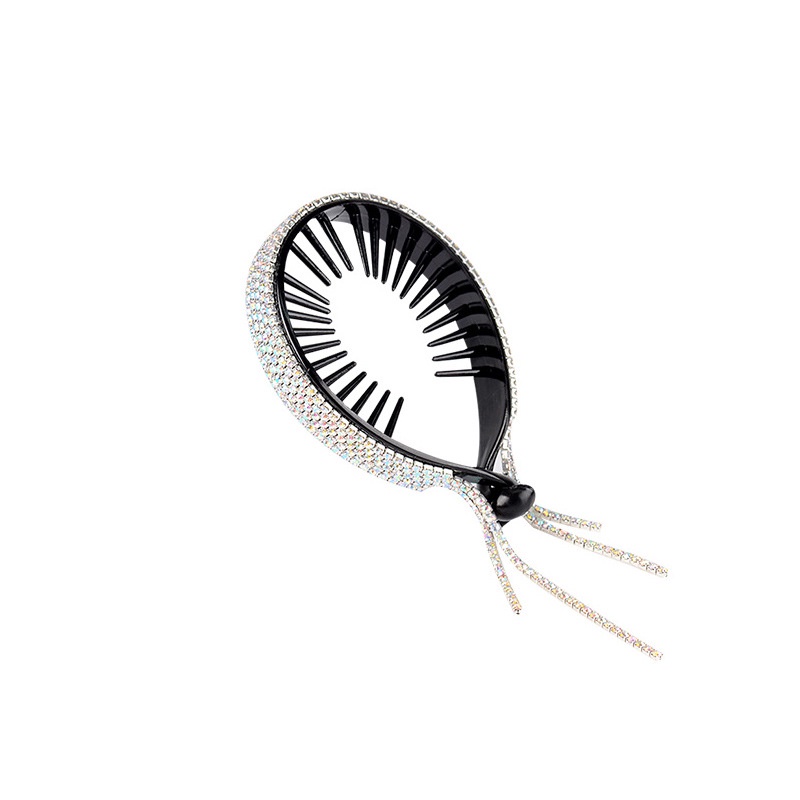 Kẹp tóc đính kim cương giả lấp lánh thời trang dành cho nữ