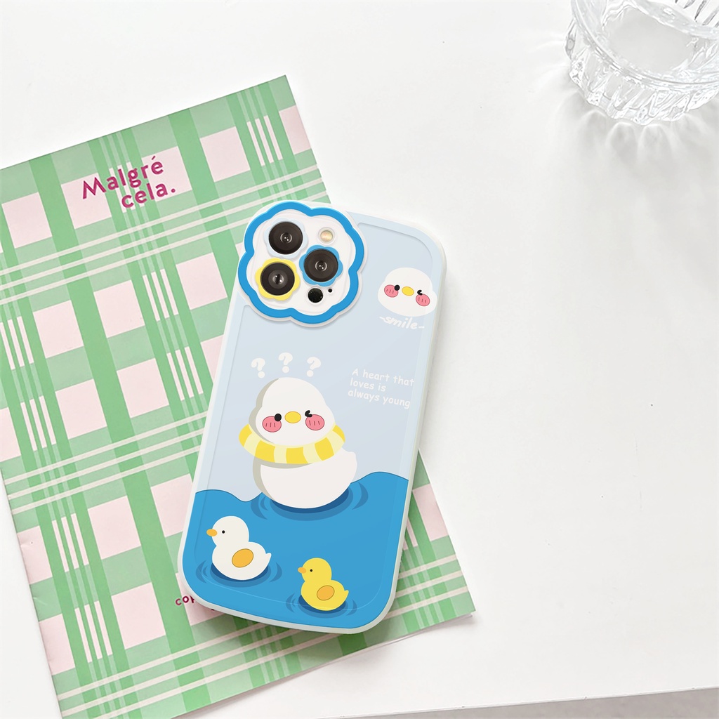 Ốp lưng iphone camera hoa vịt béo 6/6plus/6s/6splus/7/7plus/8/8plus/x/xs/11/12/13/14/pro/max/promax/plus/shin/case