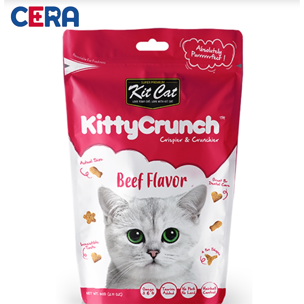 Snack - Bánh Thưởng Cho Mèo - Kitty Crunch 60gr