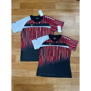 Áo cầu lông Victor 001 đen