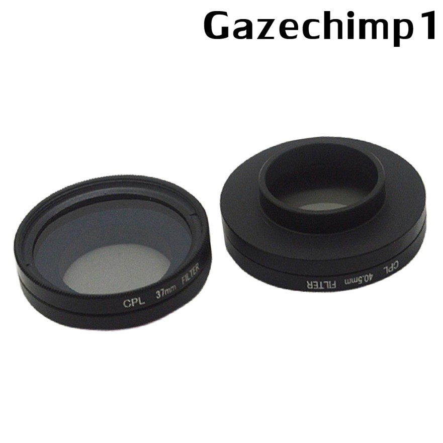 40.5mm CPL Filter Circular Polarizer Lens Filter with Cap for GoPro 4/3+/3 Cameras