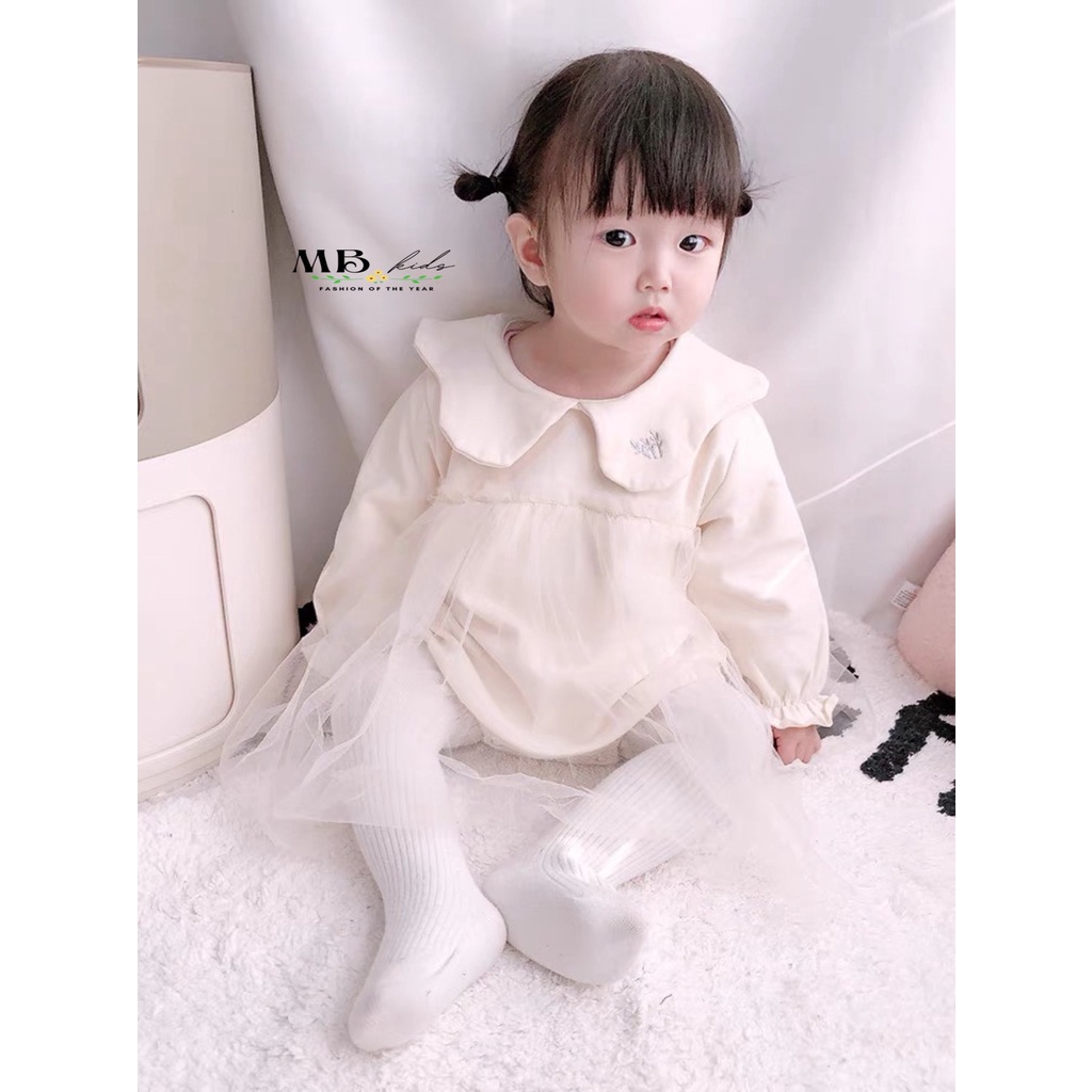 SALE BODY GIẢ VÁY KUTE CHO BÉ GÁI XINH XẮN SIZE  5-15KG(BDGV)