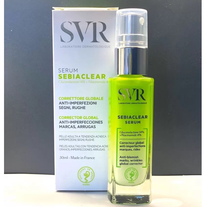 Serum/ tinh chất SVR Sebiaclear GIẢM MỤN MỜ THÂM 30ml
