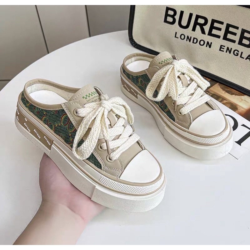 Giày Sục Nữ Dáng Sneaker Mẫu Mới Hít Hót năm 2022