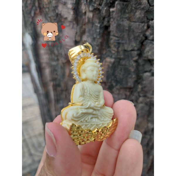 Mặt Dây Chuyền Phật Thích Ca Mô Ni Trái Ngà Loại Cao Cấp  Lokalo - Đeo Hoặc Để Bàn Thờ May Mắn Bình An