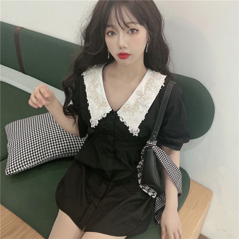 Đầm Tay Ngắn Thiết Kế Hợp Thời Trang Cho Nữ