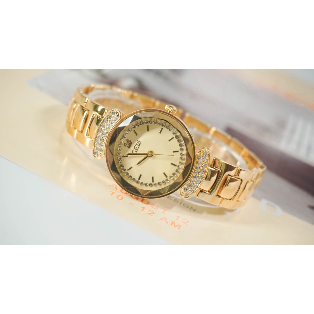 Đồng Hồ Nữ GEDI 3040, Thiết Kế Mặt 3D Thời Trang, Hiện Đại - HÀNG CHÍNH HÃNG  [CÓ VIDEO_ẢNH THẬT] | BigBuy360 - bigbuy360.vn