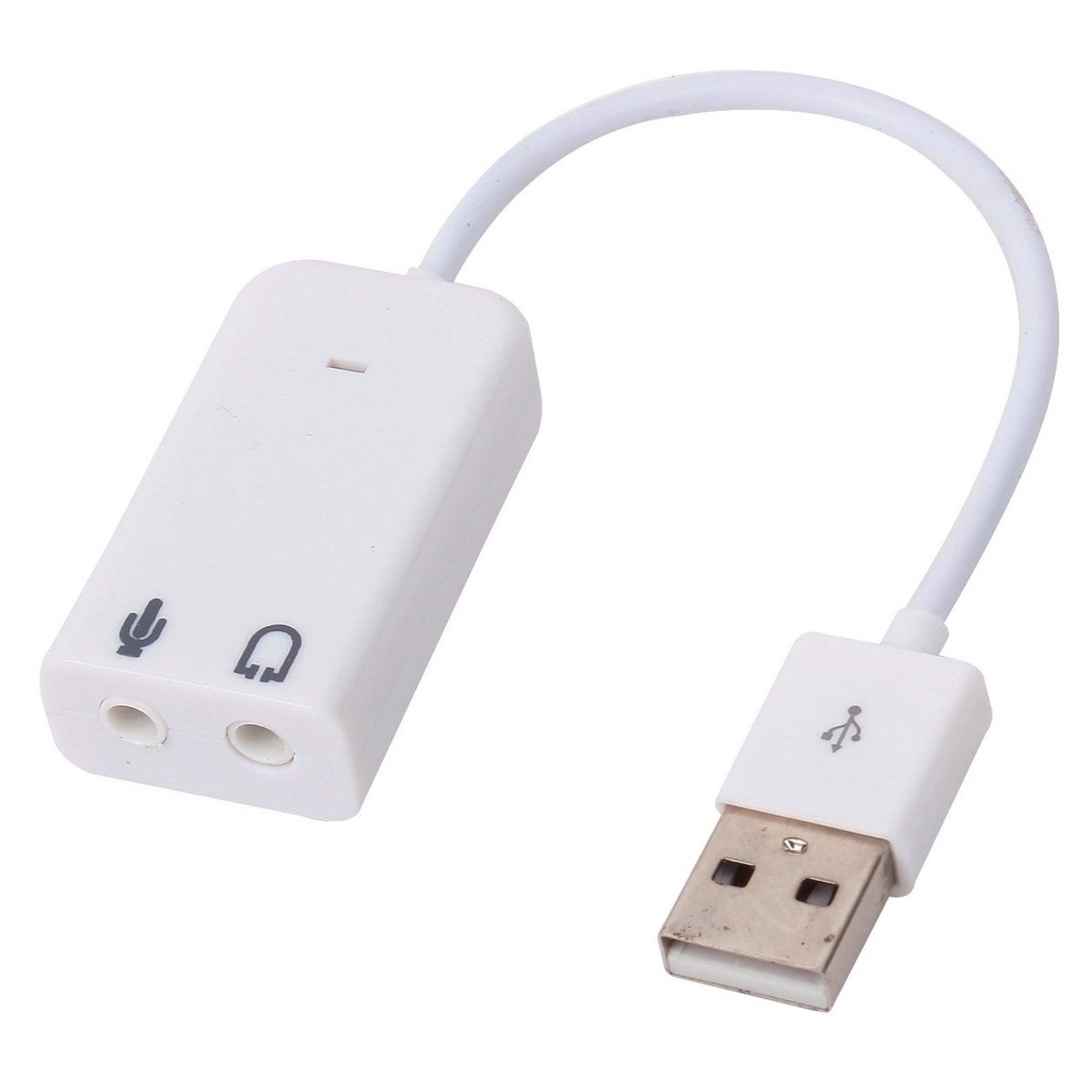 Cáp chuyển USB ra Sound - USB chuyển thành card âm thanh 7.1 có dây