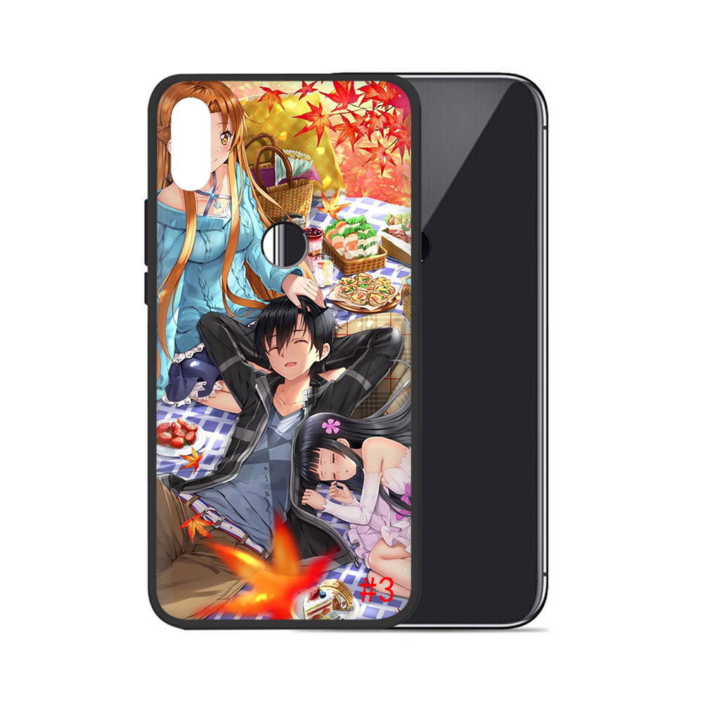 Ốp Điện Thoại Mềm Hình Sword Art Online Sao Cho Redmi 8 K20 K30 Pro Note 8t 9s 9 Pro Max