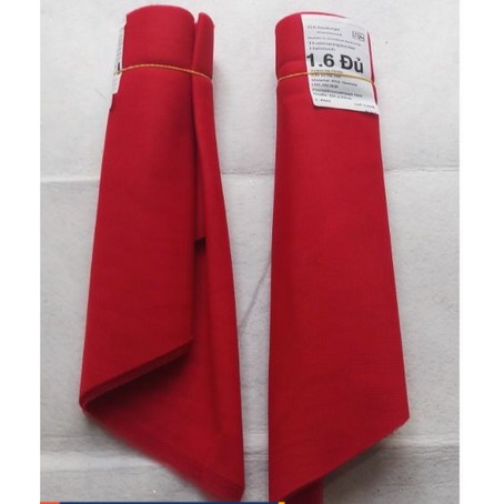 10 khăn đỏ máy viền và không viền