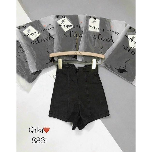 QUẦN SHORT DA CẠP SIÊU CAO TÔN DÁNG FROM ÔM NHẸ MS19019