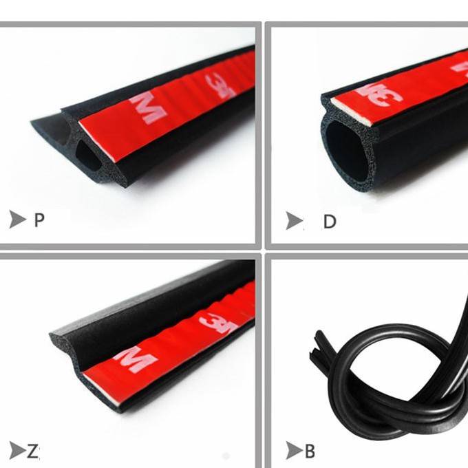 Gioăng cao su chữ P,D,Z,B chống bụi chống ồn cho xe hơi | BigBuy360 - bigbuy360.vn