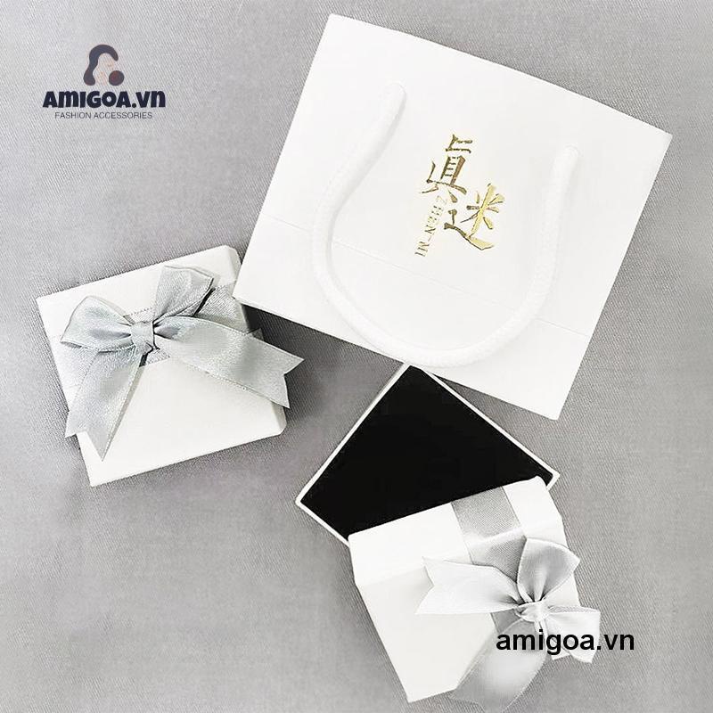 ✨✨Bông tai mạ bạc hình bướm đơn giản phong cách ngọt ngào thời trang Hàn Quốc cho nữ