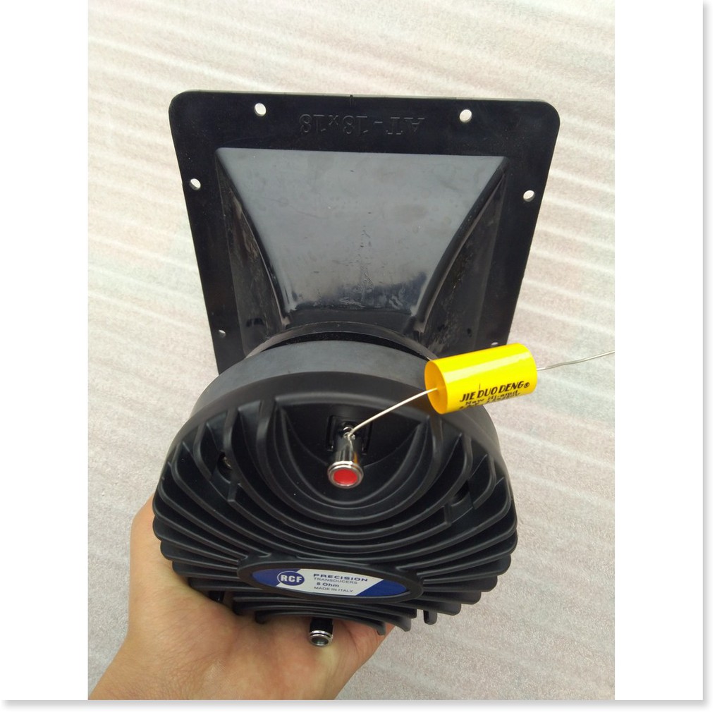 BỘ LOA TREBLE 450 RCF NẮP NHÔM + 1 KÈN + 1 HỌNG 18X18 + 1 TỤ 2,2MF - TREBLE 450