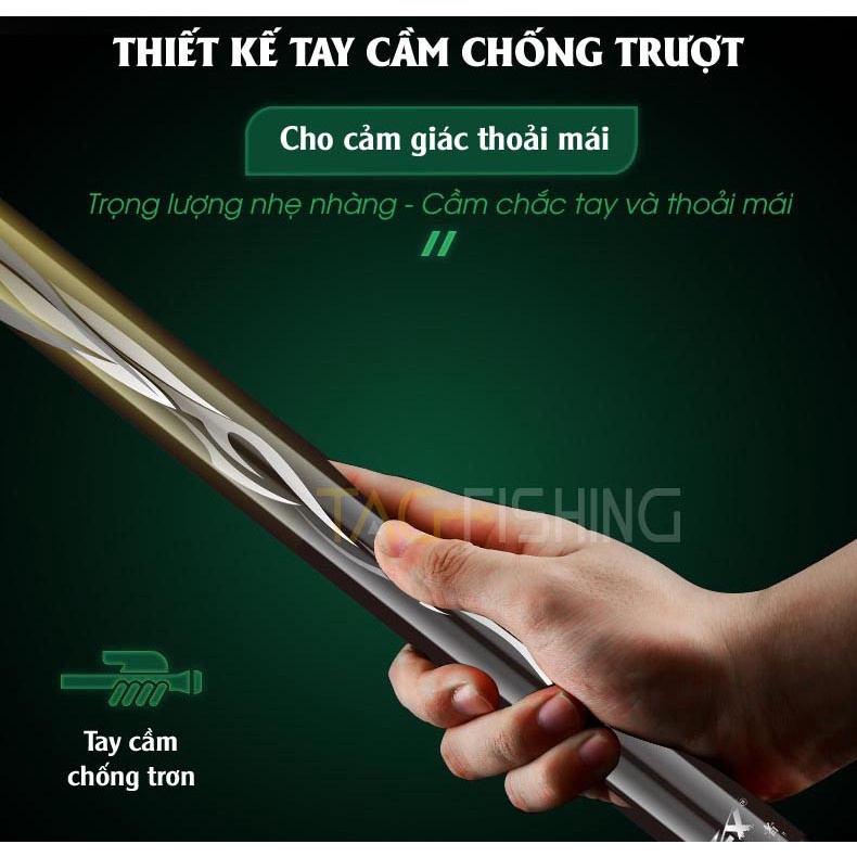 Cần Câu Tay Đơn Đài Tổng Hợp Gama FX Khải Hoàn Độ Cứng 5H  Trọng Lượng Nhẹ Chuyên Câu Tổng Hợp