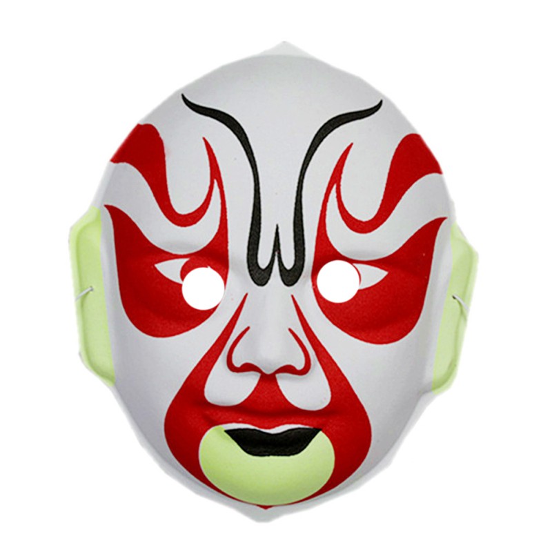 Mặt Nạ Hóa Trang Opera Trung Quốc Thoải Mái Cho Bé