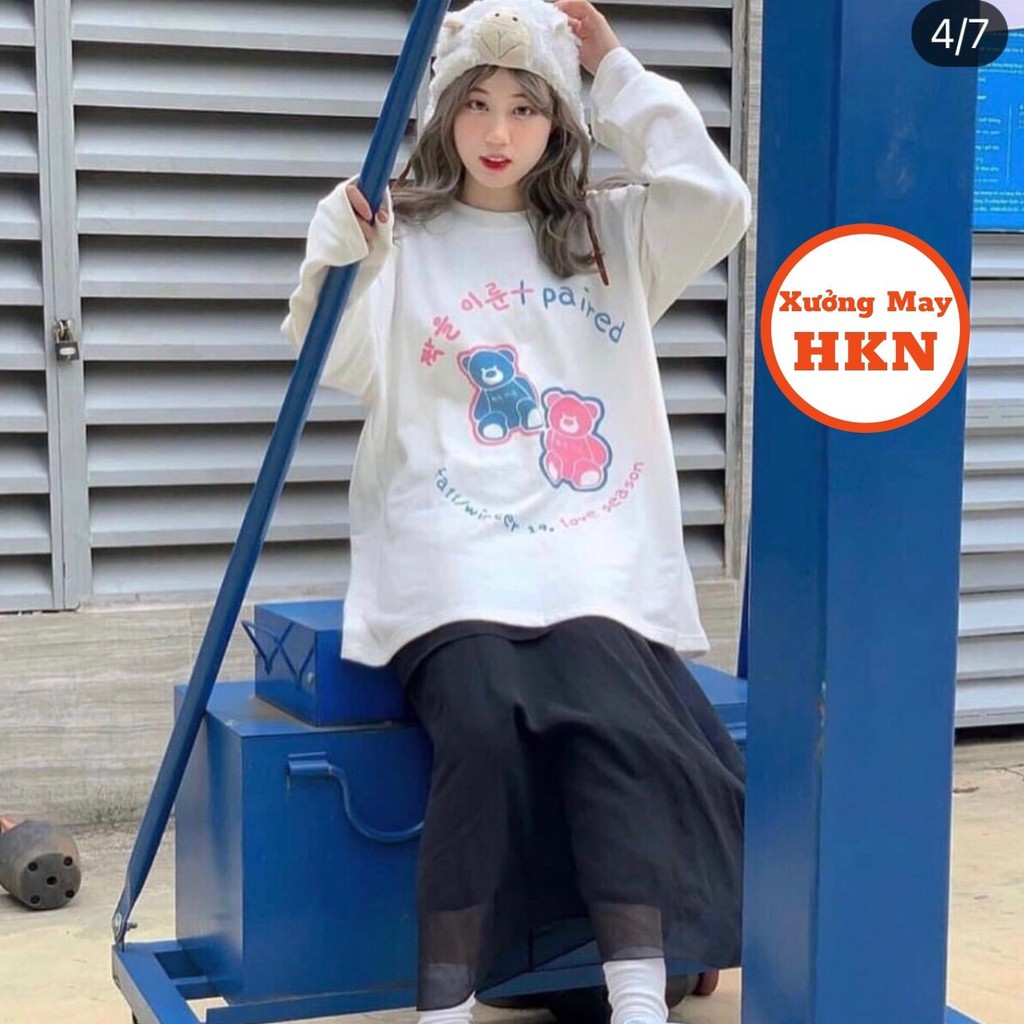 Áo Sweater Nam Nữ Unisex In Gấu Teddy Fall Chất Chân Cua Mềm Mịn Mã 805 - HT STORE | BigBuy360 - bigbuy360.vn