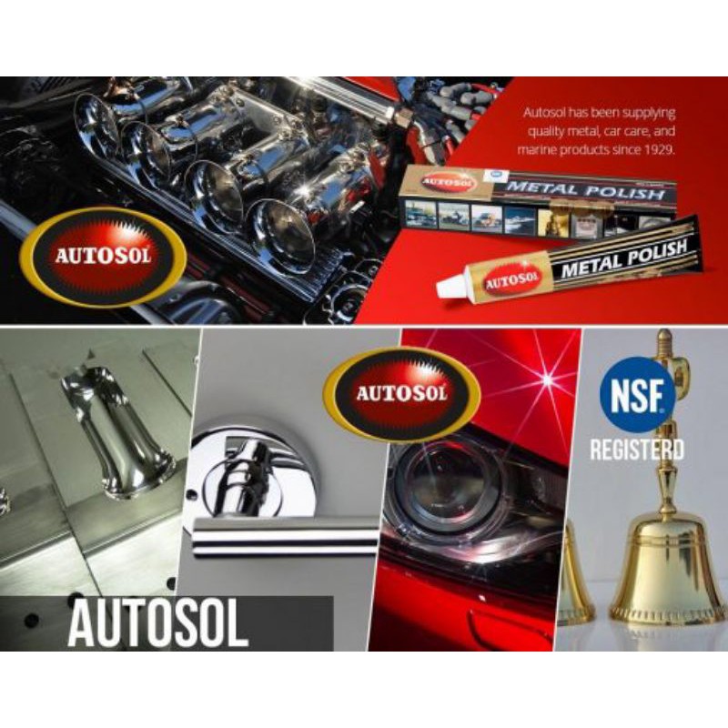 Kem Đánh Bóng Kim Loại Lư Đồng Inox Autosol Metal Polish