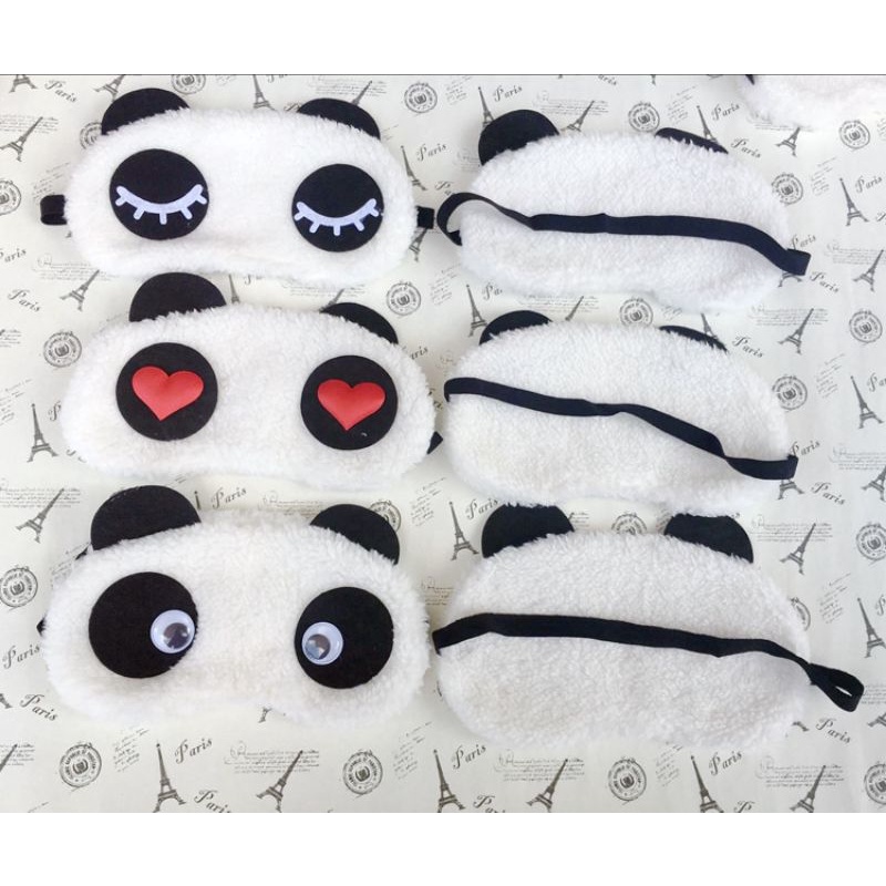 Miếng che mắt ngủ bằng lông,,,