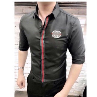Áo sơmi nam dài tay viền cao cấp