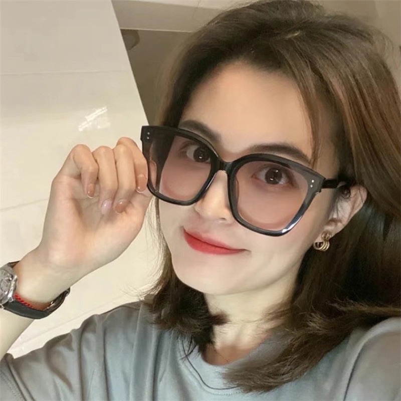 Kính mắt thời trang mắt kính Ánh Nâu hottrend