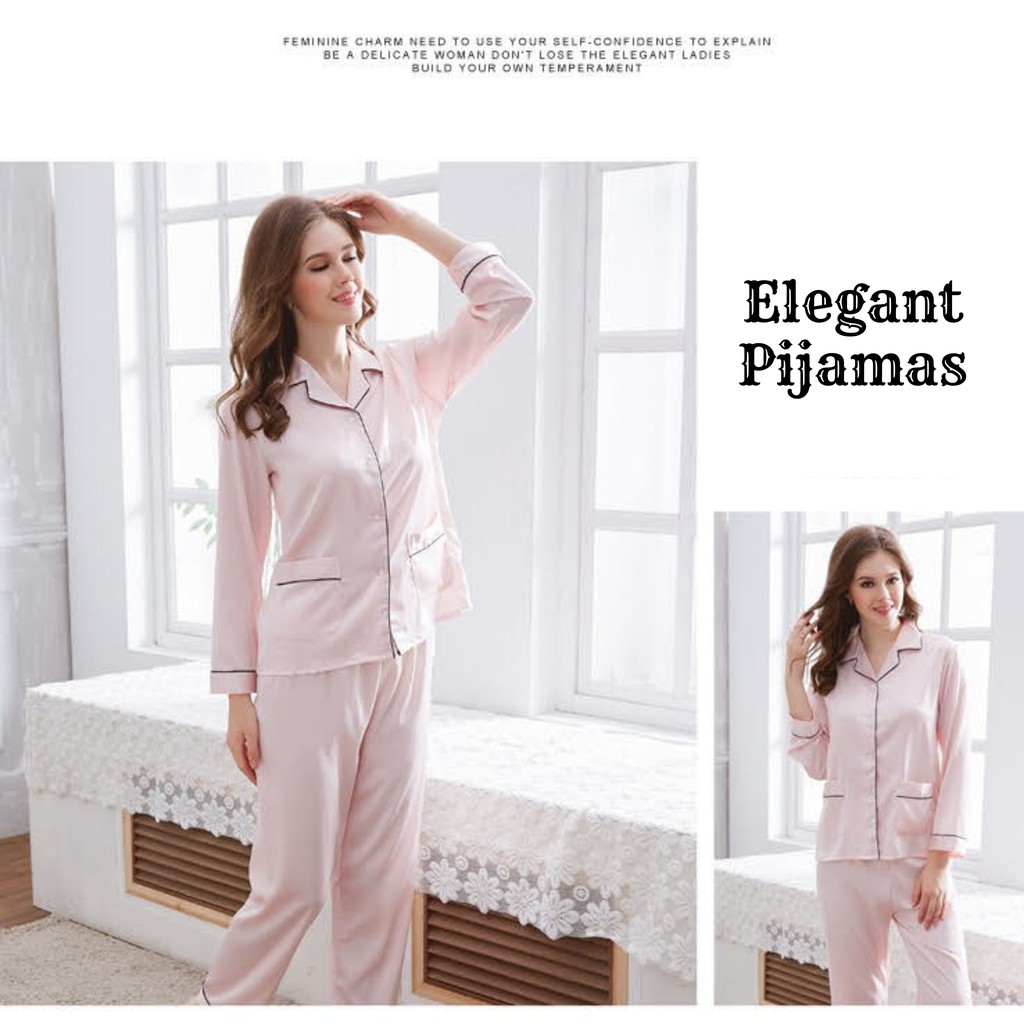 [Mã FASHIONXANH44 giảm 10% tối đa 30K đơn 99K] Đồ Bộ Pijama quần dài áo tay dài sang trọng cho nữ mặc ngủ mặc nhà