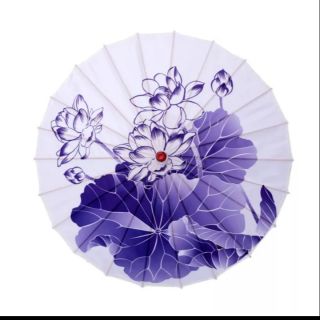 Dù giấy dầu Vân Mộng Giang thị Ma đạo tổ sư. Ô cổ trang hình hoa sen