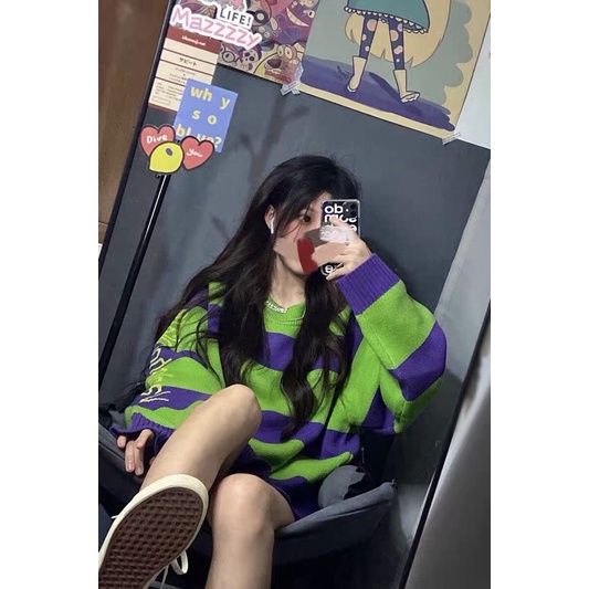 Áo Len Nữ Oversize | ảnh thật cuối