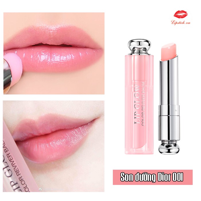 Son Dưỡng Dior Addict Lip Glow_Dior Rouge Matte Lipstick Hàng Chính Hãng 001-004