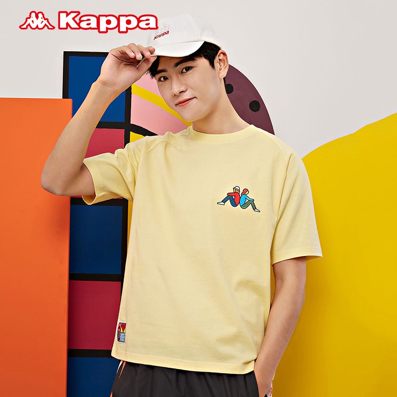Áo Thun Kappa Tay Ngắn In Chữ K0BX2TD36D Thời Trang Mùa Hè Cho Nam Và Nữ