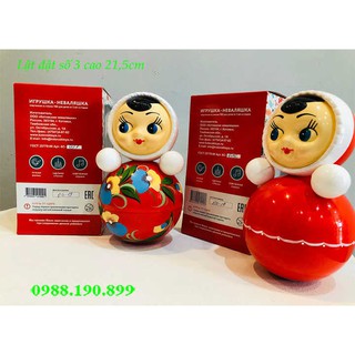 Lật đật Nga số 3 mẫu hoa dành cho bé