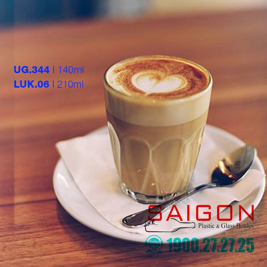 Ly Thủy Tinh Sọc Cao cấp 140ml , 210ml | Nhập khẩu Thái Lan | BigBuy360 - bigbuy360.vn