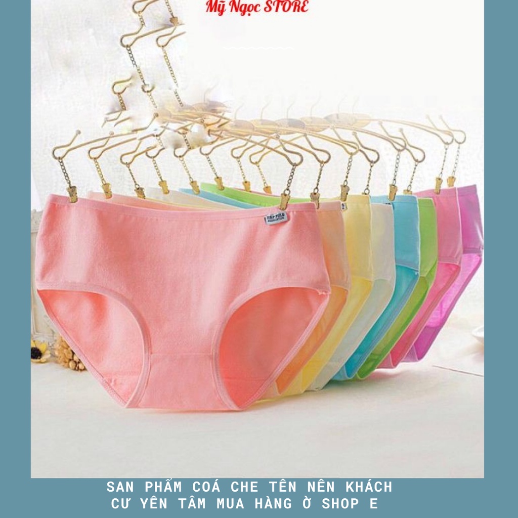 ( 09 ) Quần Lót Nữ Cotton Kháng Khuẩn ❤️FREESHIP❤️ Mềm Mỏng Thoáng Mát Siêu Tôn Dáng Mẫu ❤️FREESHIP❤️