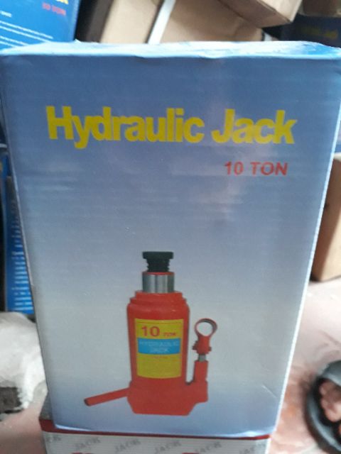 KÍCH THỦY LỰC -CON ĐỘI 10 TẤN -KÍCH Ô TÔ   OPK ,  có ren nâng tầng chất lượng