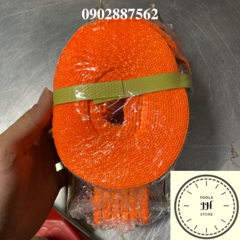 Dây cảo chằng hàng hàng tăng đơ việt nam (6 mét) bản 50mm