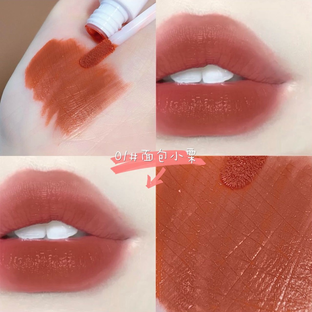 Set 5 Son Môi Dạng Lỏng Chống Thấm Nước Lâu Trôi Với Nhiều Tông Màu Hợp Thời Trang Tùy