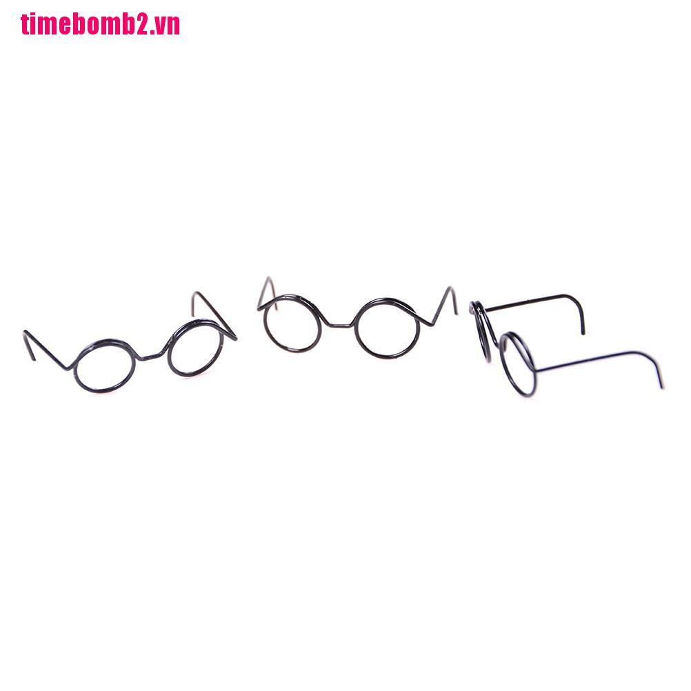 Bộ 2 mắt kính gọng tròn đáng yêu cho búp bê tỉ lệ 1/ 6 30cm