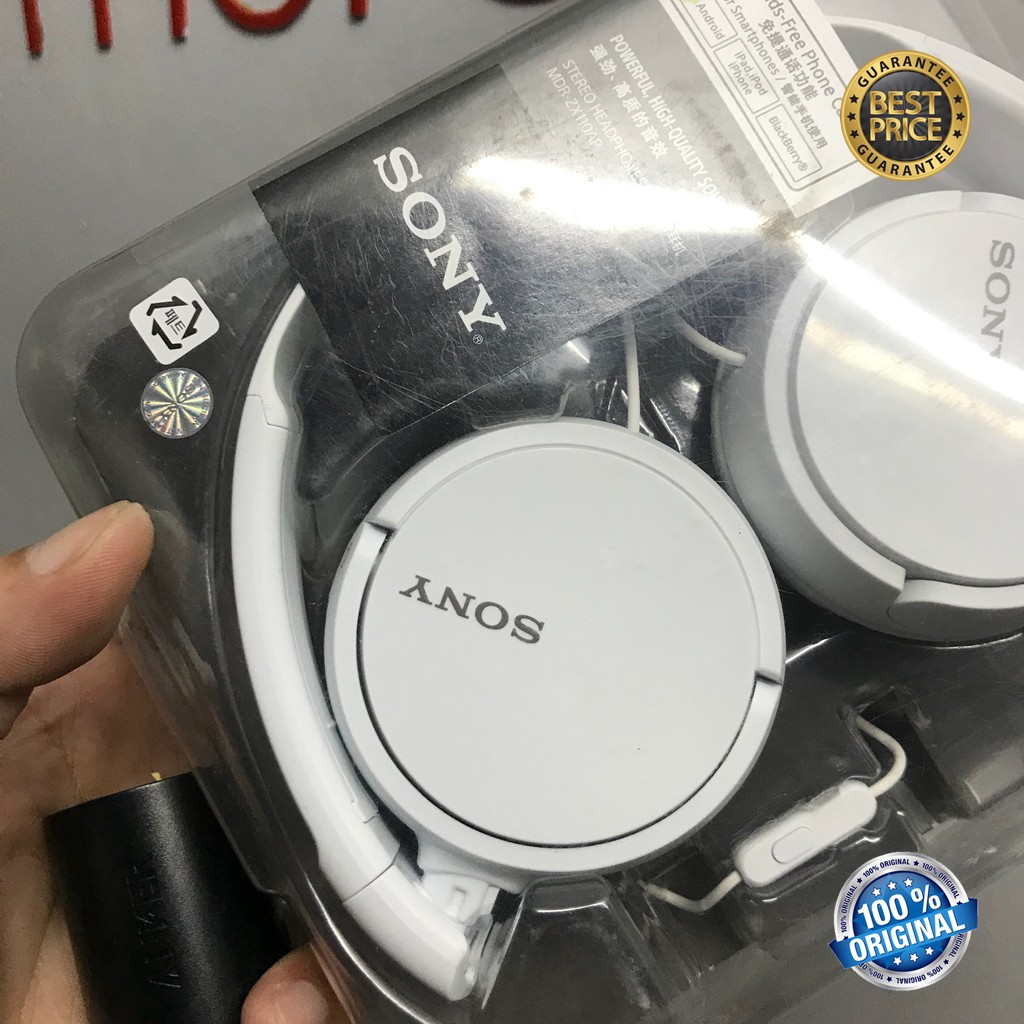 Tai nghe chụp tai Sony MDR ZX110AP