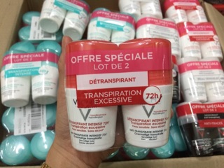Lăn nách vichy pháp 50 ml