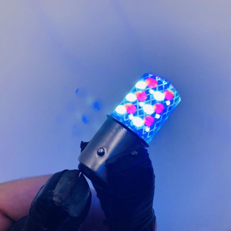 Đèn led hậu nháy 7 màu đẹp long lanh.