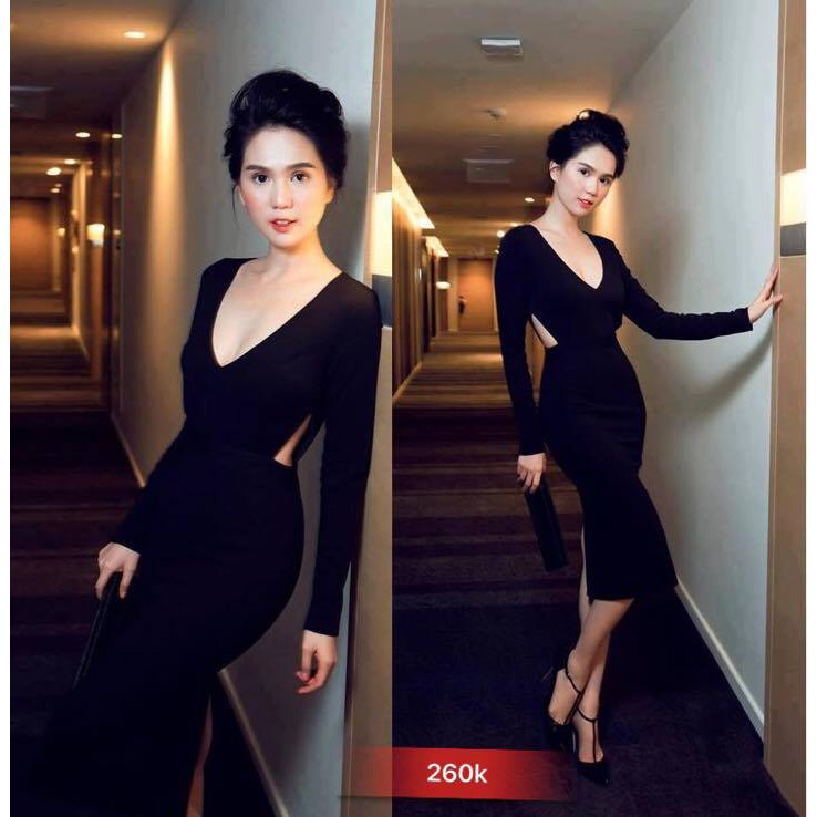 đầm body dư tiệc ngọc trinh