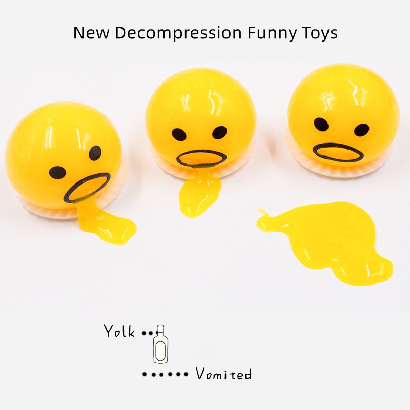 Halloween Đồ chơi giảm áp Đồ chơi vui nhộn,Mặt Cười Nôn Đồ Chơi Giảm Stress Mô Hình Bóp Nén Bằng Mềm Dẻo - Giúp Giải Toả Căng Thẳng
