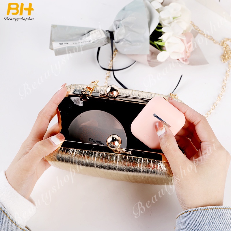 Túi Đeo Vai Phối Dây Xích Thời Trang Dành Cho Nữ 2022