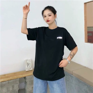 Áo Thun Cotton Phản Quang Ngôi Sao