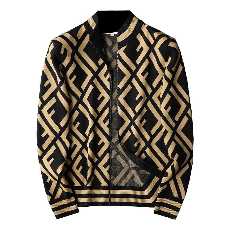 Áo Khoác Cardigan Dệt Kim Phối Khóa Kéo Kiểu Hàn Quốc Thời Trang 2020 Cho Nam | BigBuy360 - bigbuy360.vn