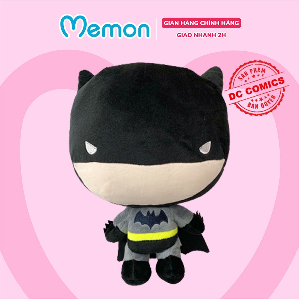 Gấu Bông Batman Người Dơi Bản Quyền Siêu Anh Hùng Cao Cấp Memon