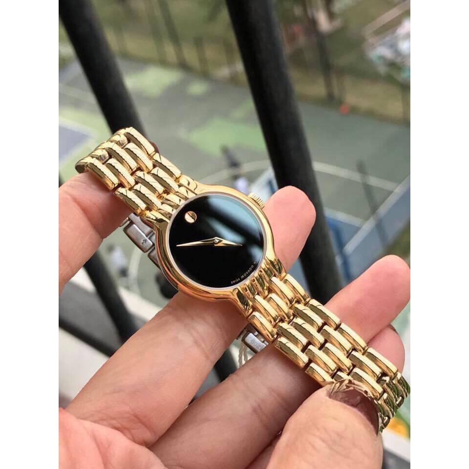 Đồng Hồ Nữ Movado Vetur Black 0606935 Chính hãng